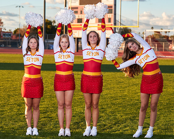 Seton Catholic Preparatory Pom Media Day