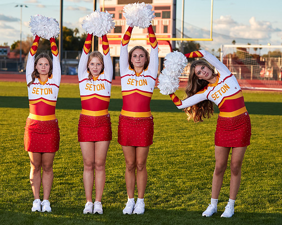 Seton Catholic Preparatory Pom Media Day