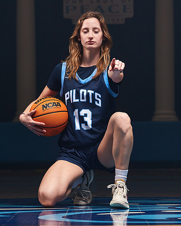 Academy of Our Lady of Peace Varsity Basketball Team Media Day