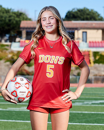 Cathedral Catholic Girls Varisty Soccer Team Media Day