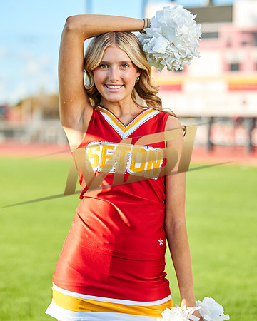 Seton Catholic Preparatory Pom Media Day