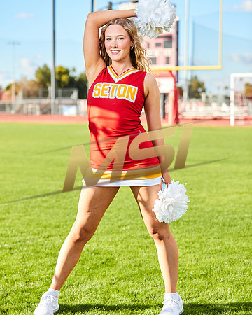 Seton Catholic Preparatory Pom Media Day