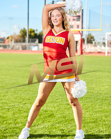 Seton Catholic Preparatory Pom Media Day