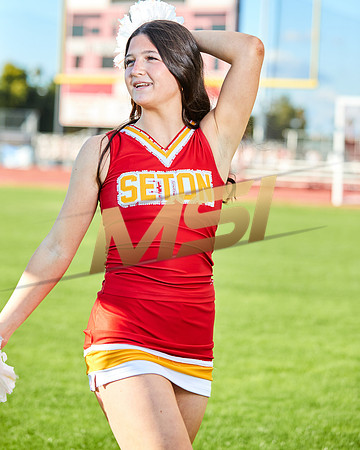 Seton Catholic Preparatory Pom Media Day