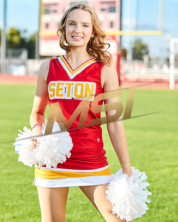 Seton Catholic Preparatory Pom Media Day