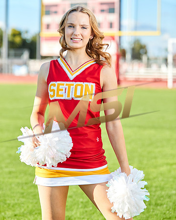 Seton Catholic Preparatory Pom Media Day