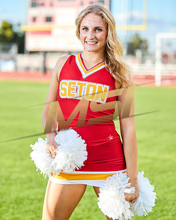 Seton Catholic Preparatory Pom Media Day