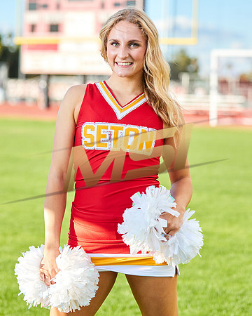 Seton Catholic Preparatory Pom Media Day