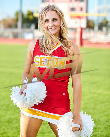 Seton Catholic Preparatory Pom Media Day