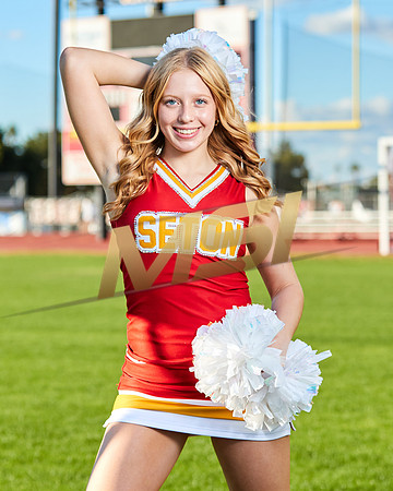 Seton Catholic Preparatory Pom Media Day