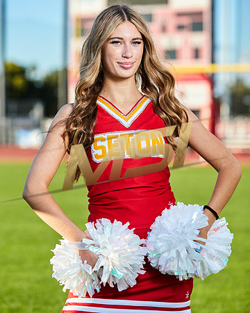 Seton Catholic Preparatory Pom Media Day