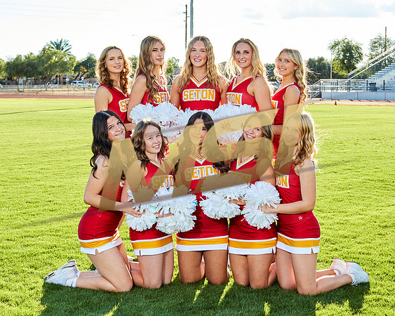 Seton Catholic Preparatory Pom Media Day