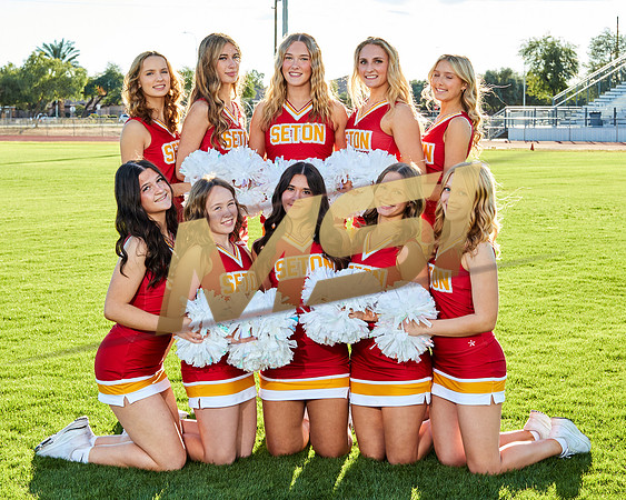 Seton Catholic Preparatory Pom Media Day