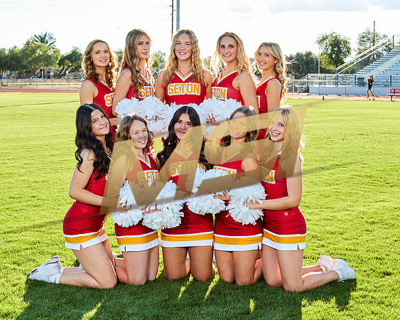 Seton Catholic Preparatory Pom Media Day