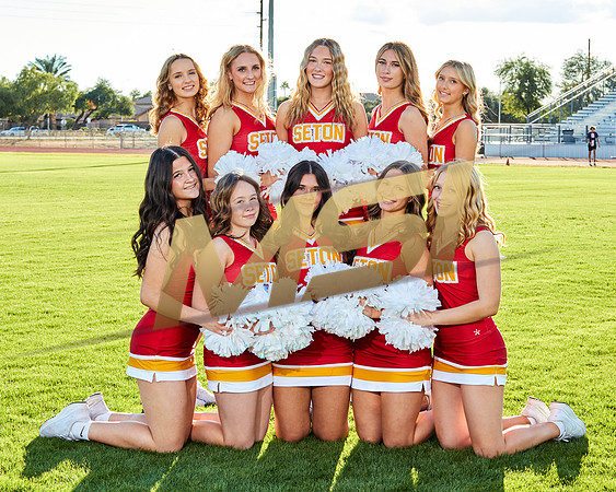 Seton Catholic Preparatory Pom Media Day
