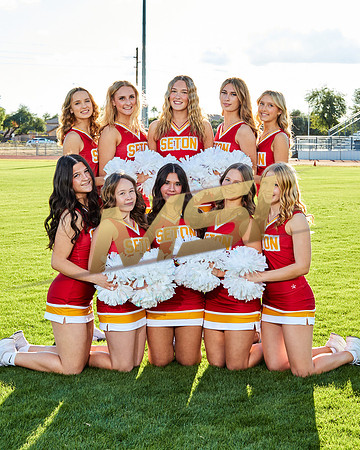 Seton Catholic Preparatory Pom Media Day
