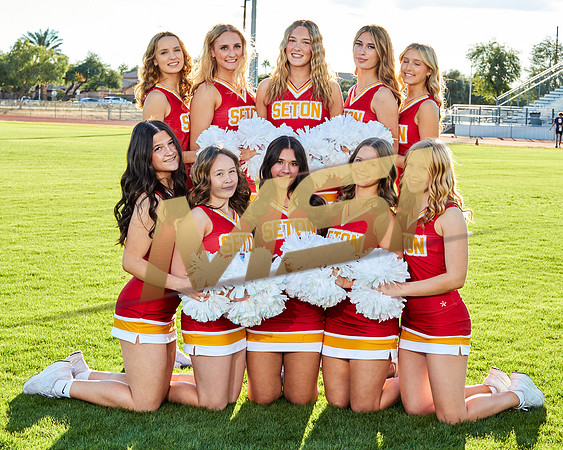 Seton Catholic Preparatory Pom Media Day