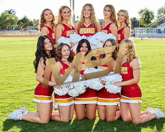 Seton Catholic Preparatory Pom Media Day