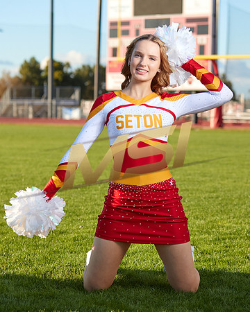 Seton Catholic Preparatory Pom Media Day