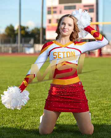 Seton Catholic Preparatory Pom Media Day