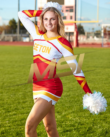 Seton Catholic Preparatory Pom Media Day