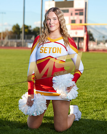 Seton Catholic Preparatory Pom Media Day