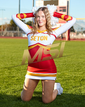 Seton Catholic Preparatory Pom Media Day
