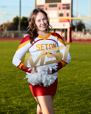Seton Catholic Preparatory Pom Media Day