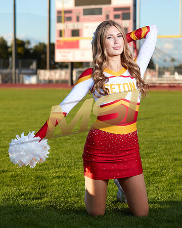 Seton Catholic Preparatory Pom Media Day