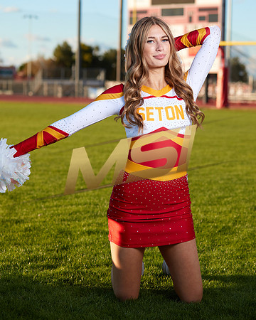 Seton Catholic Preparatory Pom Media Day