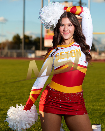 Seton Catholic Preparatory Pom Media Day