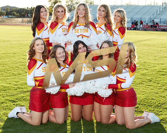 Seton Catholic Preparatory Pom Media Day