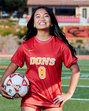 Cathedral Catholic Girls Varisty Soccer Team Media Day