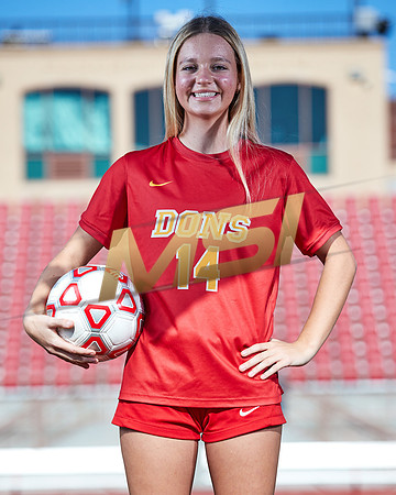 Cathedral Catholic Girls Varsity Soccer Team Media Day
