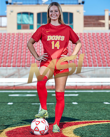 Cathedral Catholic Girls Varsity Soccer Team Media Day
