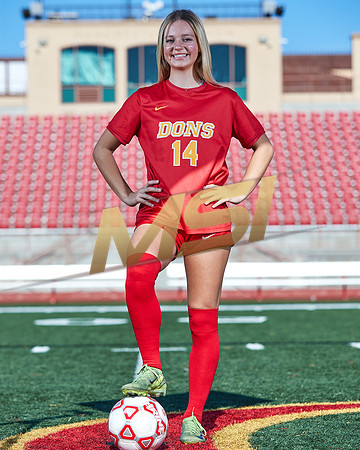 Cathedral Catholic Girls Varsity Soccer Team Media Day