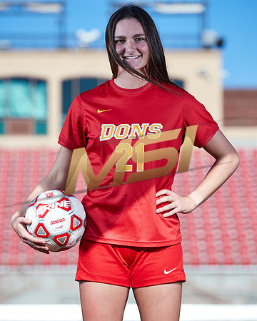 Cathedral Catholic Girls Varsity Soccer Team Media Day