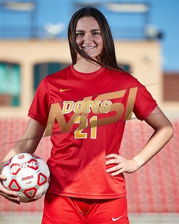 Cathedral Catholic Girls Varsity Soccer Team Media Day