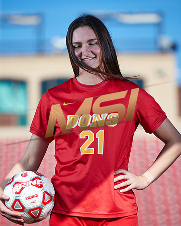 Cathedral Catholic Girls Varsity Soccer Team Media Day