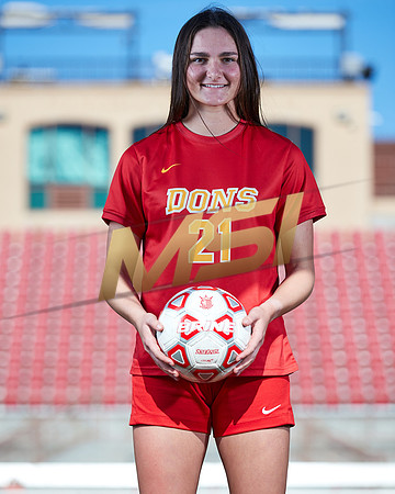Cathedral Catholic Girls Varsity Soccer Team Media Day
