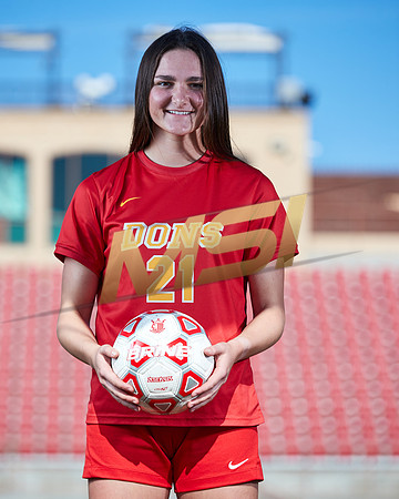 Cathedral Catholic Girls Varsity Soccer Team Media Day