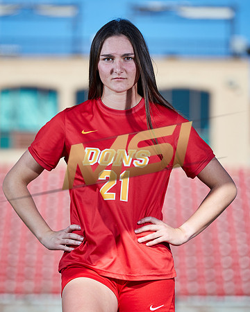 Cathedral Catholic Girls Varsity Soccer Team Media Day