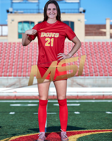 Cathedral Catholic Girls Varsity Soccer Team Media Day