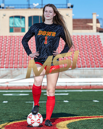 Cathedral Catholic Girls Varsity Soccer Team Media Day