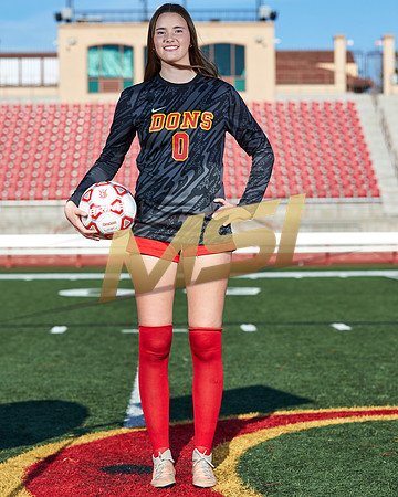 Cathedral Catholic Girls Varsity Soccer Team Media Day