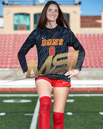 Cathedral Catholic Girls Varsity Soccer Team Media Day