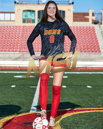 Cathedral Catholic Girls Varsity Soccer Team Media Day