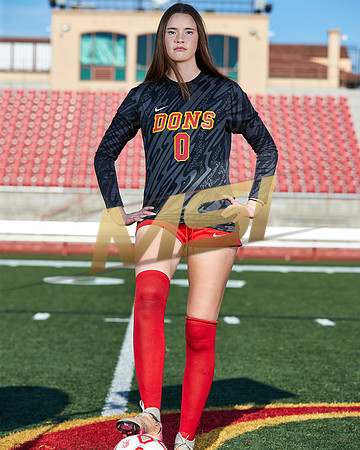 Cathedral Catholic Girls Varsity Soccer Team Media Day