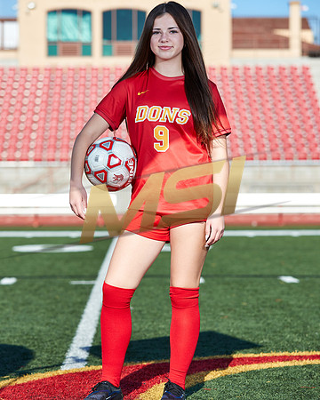 Cathedral Catholic Girls Varsity Soccer Team Media Day