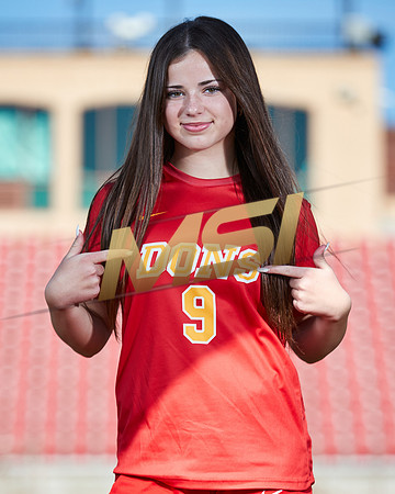 Cathedral Catholic Girls Varsity Soccer Team Media Day